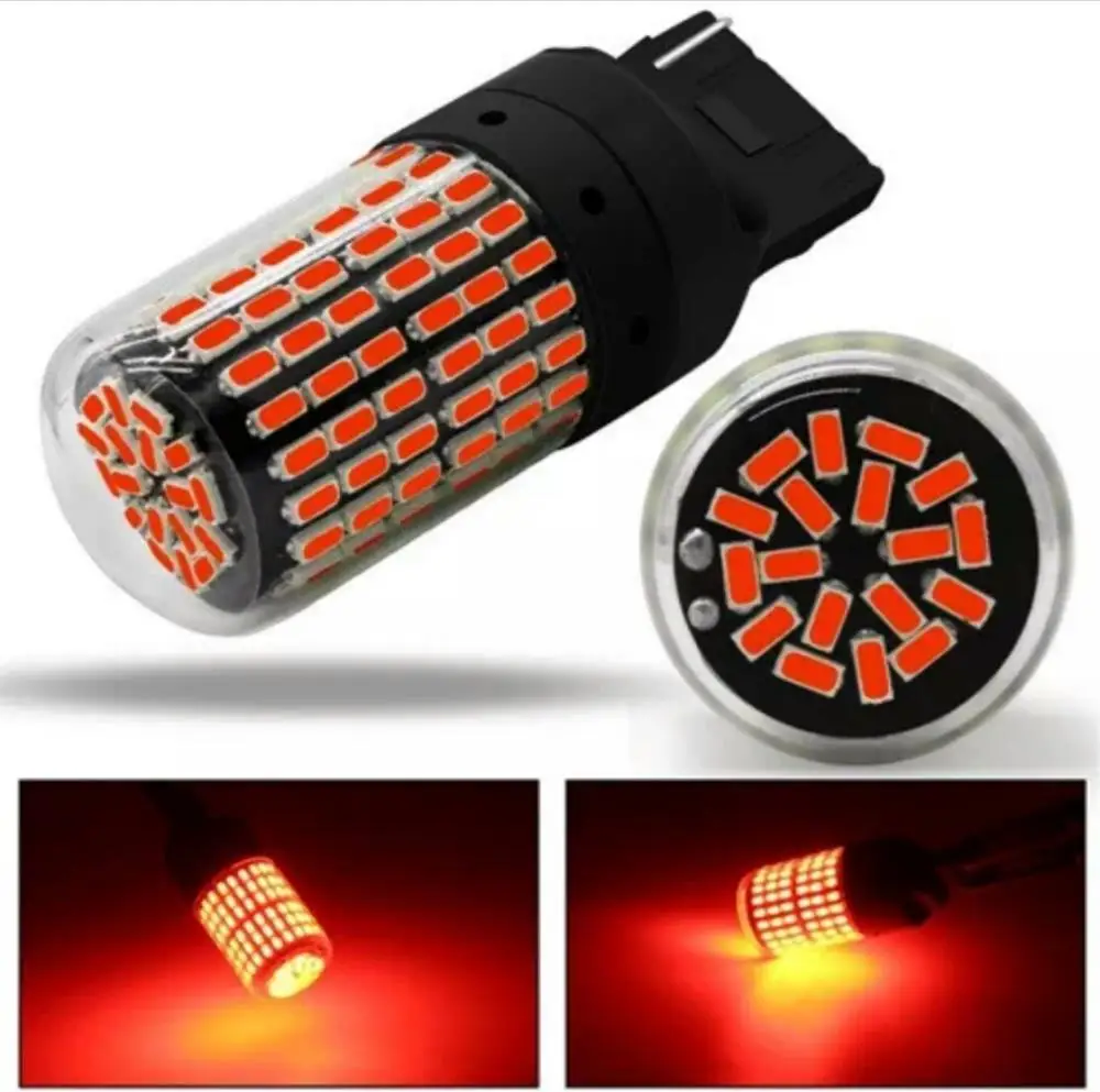 

The anti-strobe highlight led brake light is modified to show the wide light small light