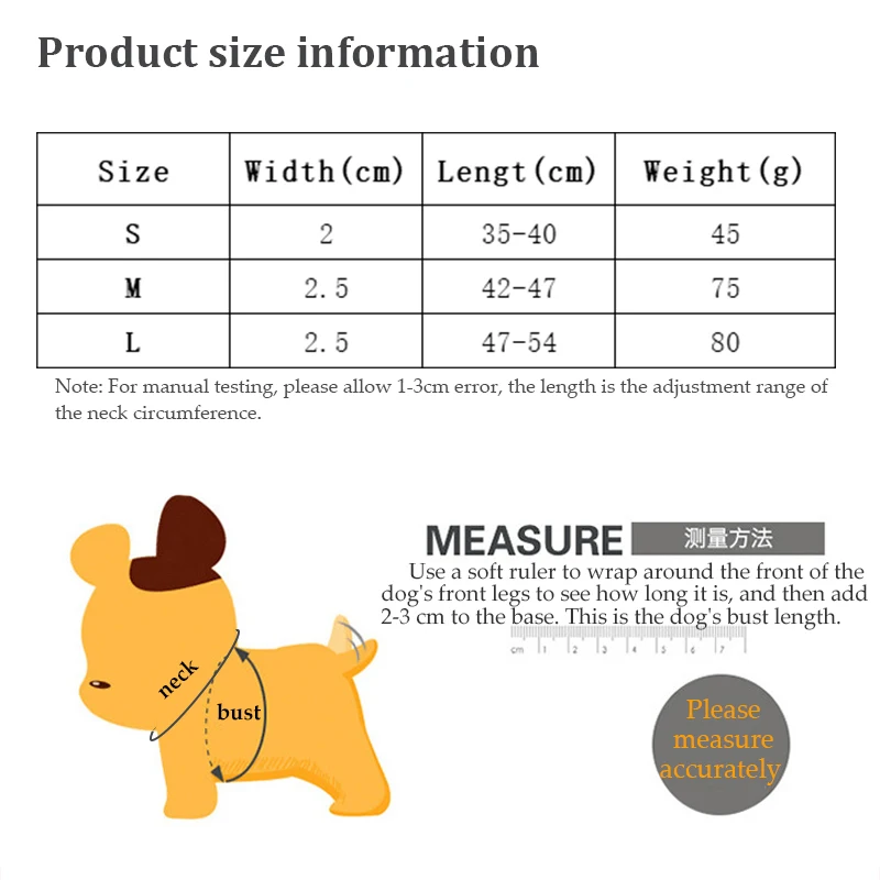 Dog Collar Breathable Mesh Nylon Reflective Pet Collars For Dogs Small Medium Large
