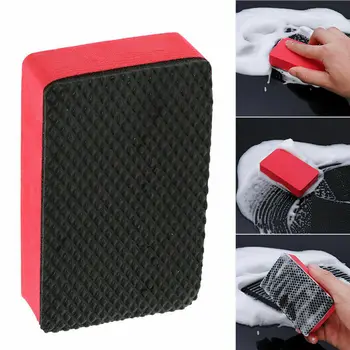 

Polish Car Clay Wash Mud Pads Black & Red Volcanic mud Replacement Cleaner