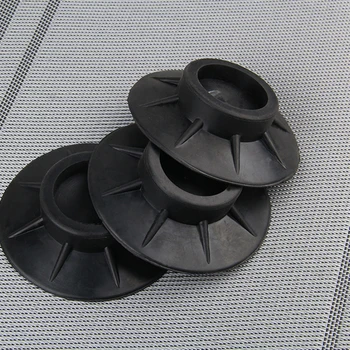 

4pcs Black Feet Pads Non Slip Rubber Floor Washing Machine Accessories Universal Anti Vibration Shock Proof Furniture Elasticity