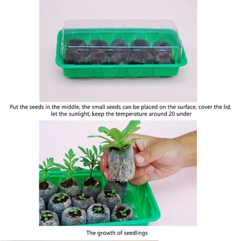 

10/20pcs Seedling Soil Block Plugs Seeds Start Household Garden Jiffy Peat Pellets Maker Starting Planting Elements