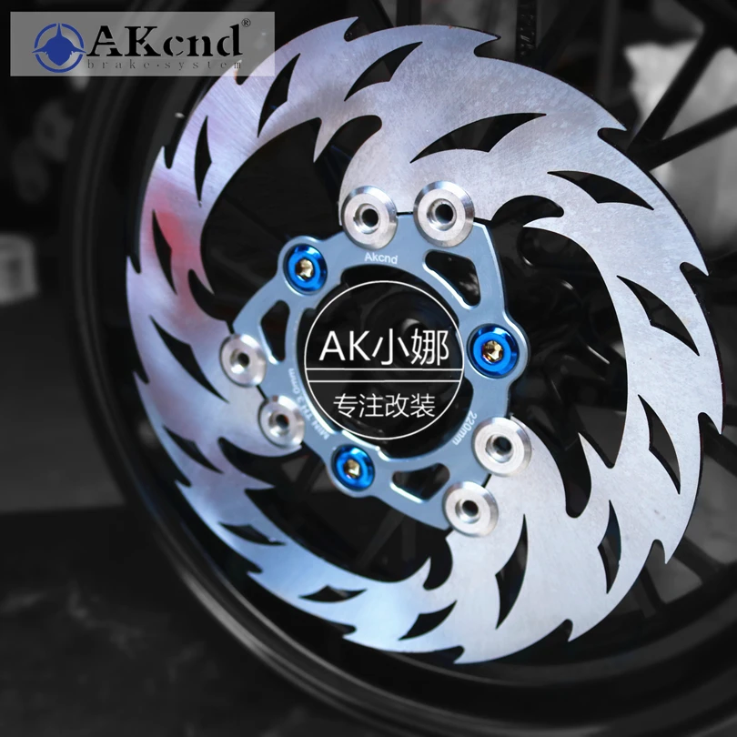 

Motorcycle Brake Disc Disk Rotor 220mm 70mm Floating For Yamaha Scooter Modify