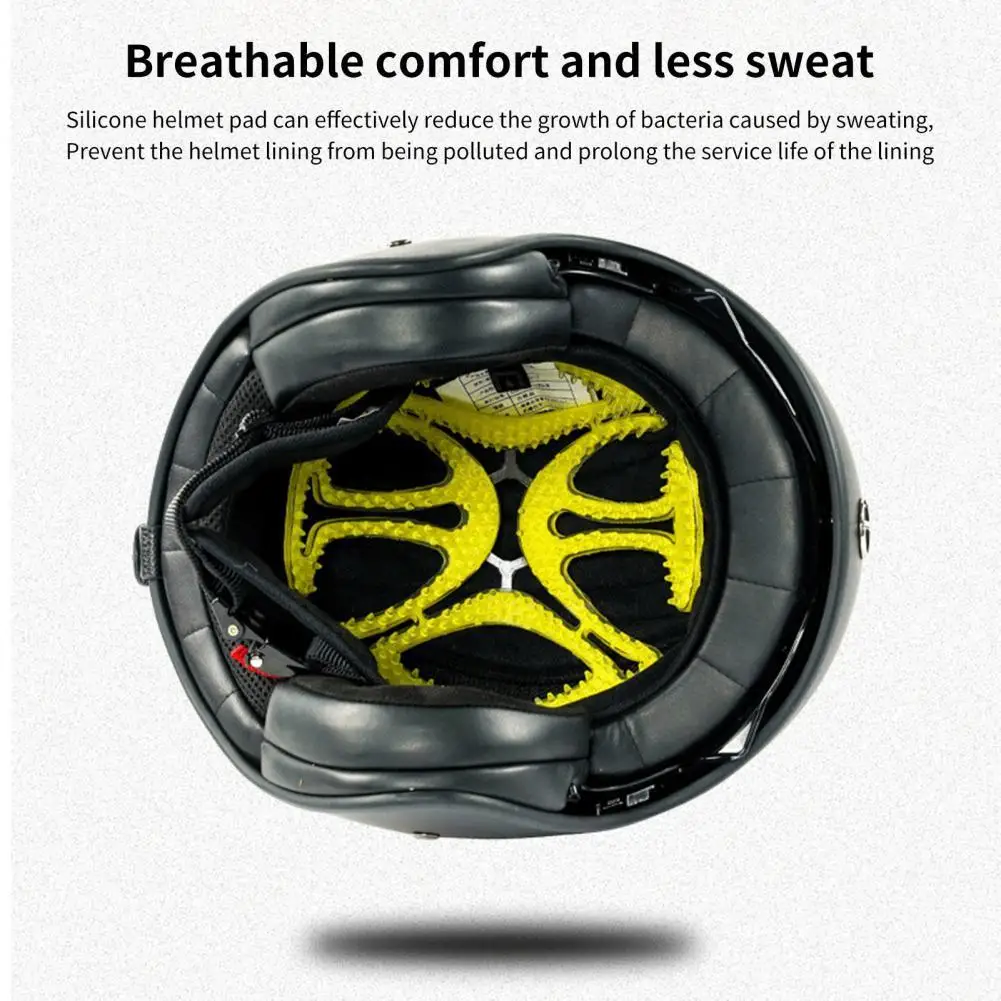 Useful Helmet Inner Padding Removable Silicone General purpose Cooling