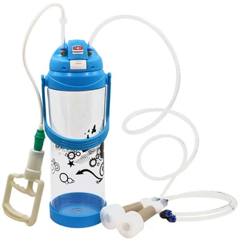 

Cow And Sheep Milking Machine Double Nipple Manual Milking Machine