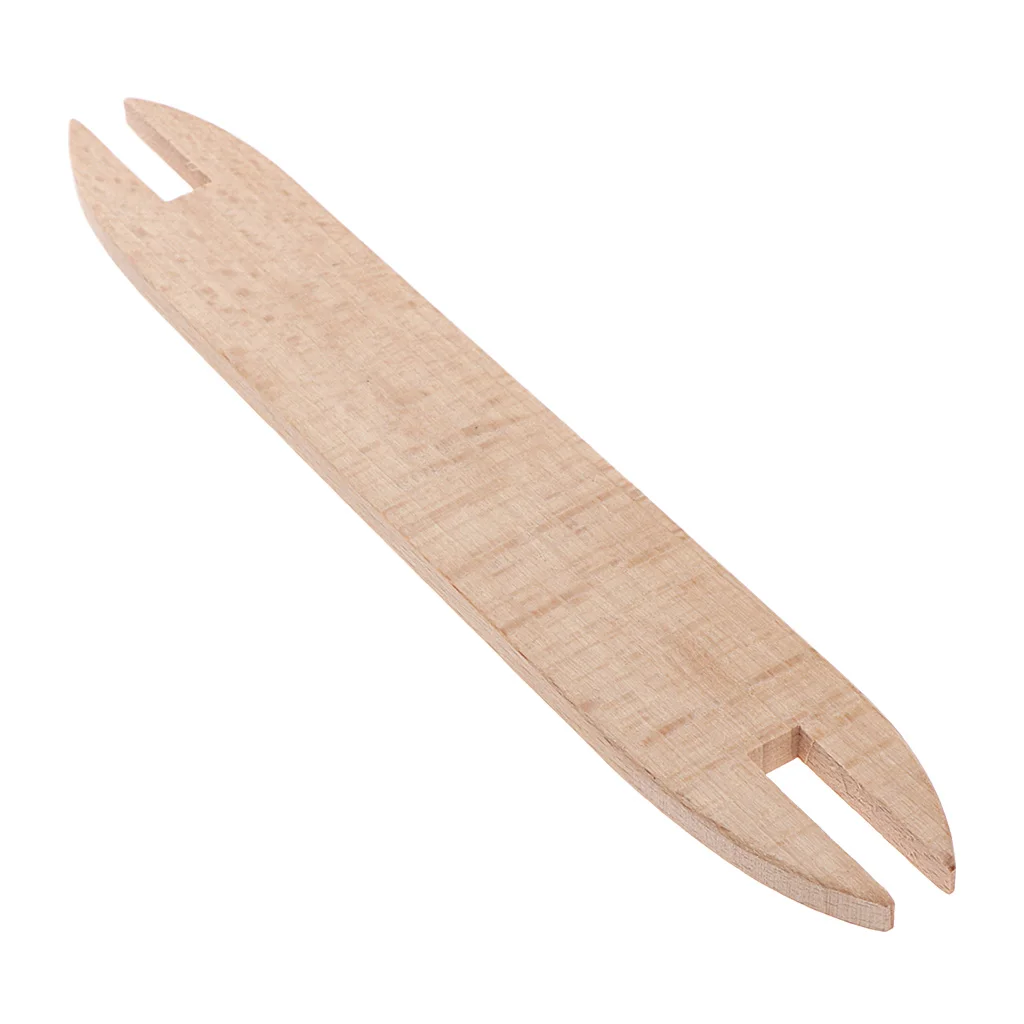 Wooden Shuttles Knitting Sticks Diy Woven Weaving Tool Craft Loom Machine Accessory