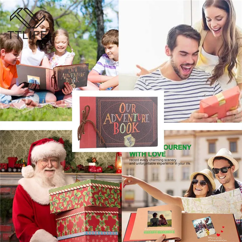 Photo Album Our Adventure Book Scrapbook Gift DIY Handmade Album Scrapbook Movie Up Family Travel Scrapbook Anniversary Wedding Photo Album Our Adventure Book Scrapbook Gift DIY Handmade Album Scrapbook Movie Up Family Travel Scrapbook Anniversary Wedding