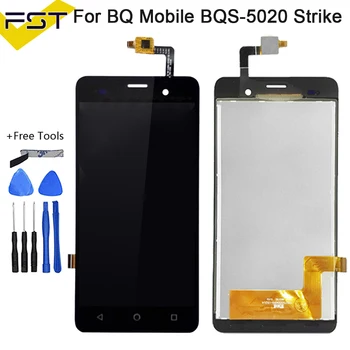 

100%Tested High Quality LCD Display For BQ BQS-5020 BQS 5020 Strike LCD Display With Touch Screen Digitizer Assembly+Tools