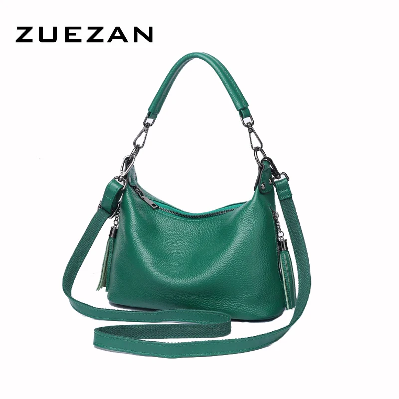 Хобо для повседневного использования женская наплечная сумка из натуральной