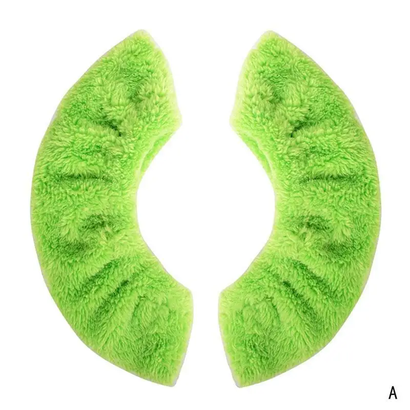 1 пара профессиональных фигурных коньков рамка Защитный Чехол Бархатный мягкий нож для колки льда Лезвие крышка Антикоррозийная защита для катания на коньках принадлежности - Color: A