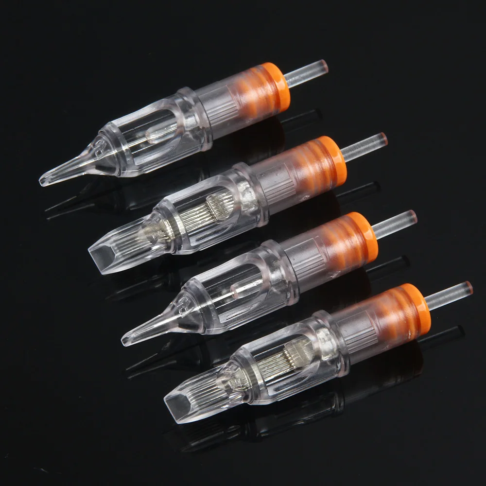 20Pcs Tattoo Cartridge Needle RL RS M1 RM Membrane System Sterilized