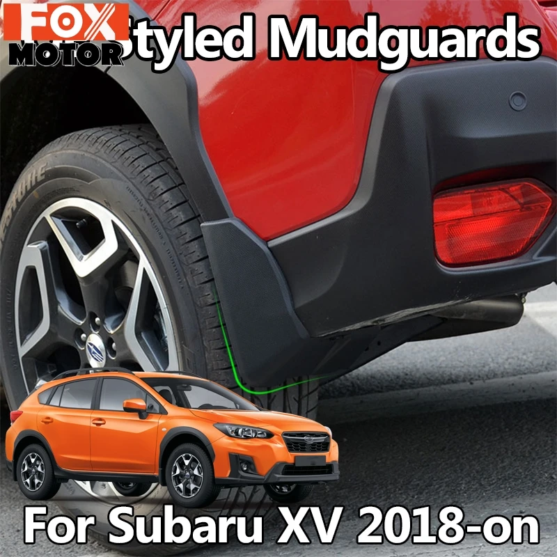 Набор литых автомобильных брызговиков для Subaru 2018 Crosstrek XV Брызговики крыло