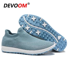 Новинка; обувь для гольфа; женские уличные кроссовки с шипами; нескользящие дышащие сетчатые слипоны; zapatos golf pgm; коллекция года; спортивная женская обувь