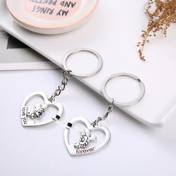 

Mickey Mouse Classic Keychain Minnie Cartoon Car Key Chain I Love You Keychain Cute Keychain Gifts for Men and Women Key Ring