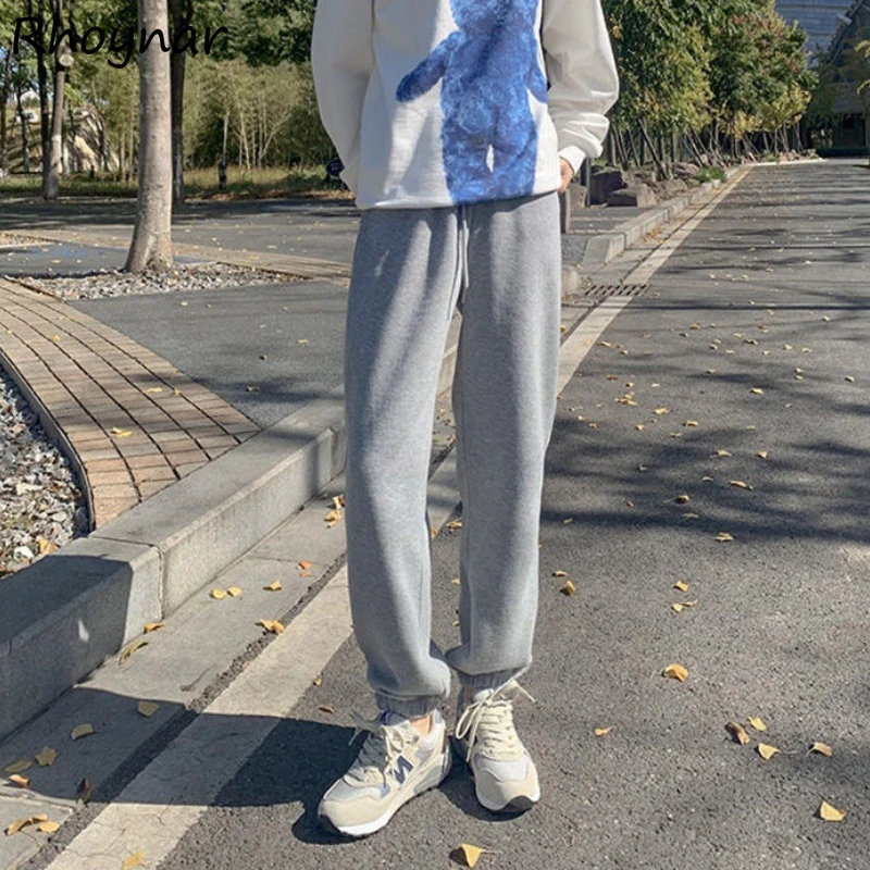 

Брюки-султанки женские свободные с завышенной талией, модные длинные брюки в стиле Харадзюку, универсальные штаны в Корейском стиле для колледжа, в стиле Харадзюку