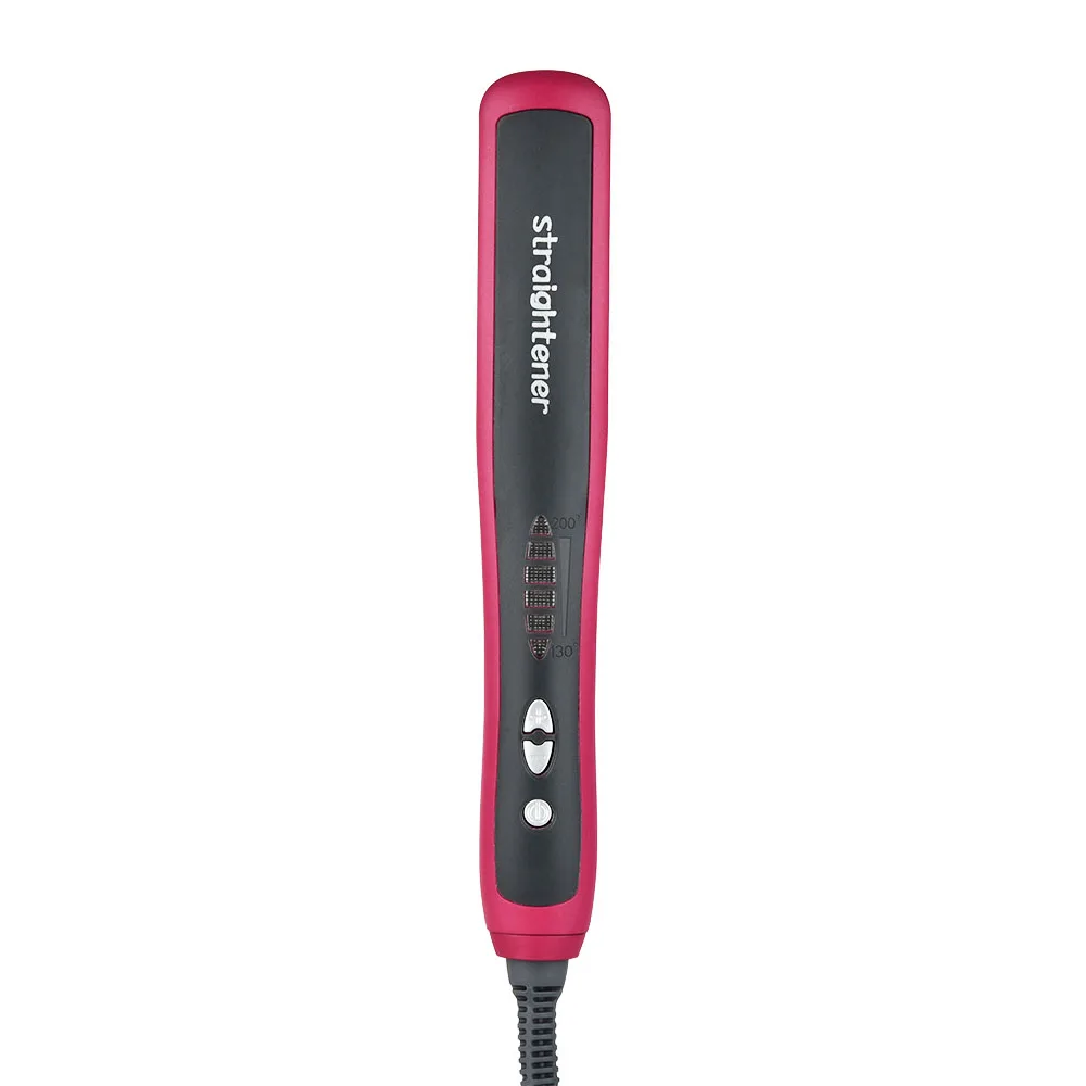 

Electric Fast Heating Smoothing Hair Comb LED Ceramic Hair Straightener Magic Hair Styling Tool for All Hair Types