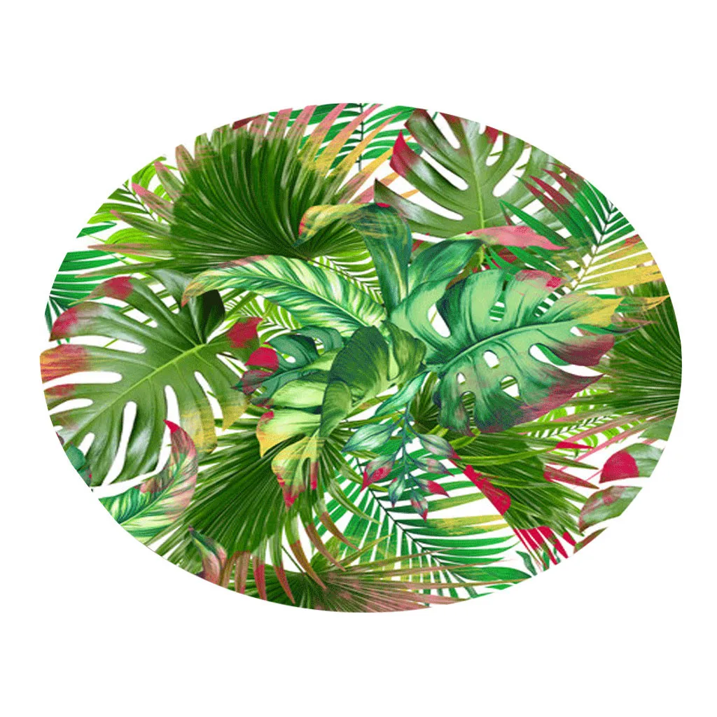 C 55 см Ковер Botany элементы одеяло круглые ванные комнаты ковер детская игровая палатка напольный коврик для гардеробной и ковров - Цвет: C