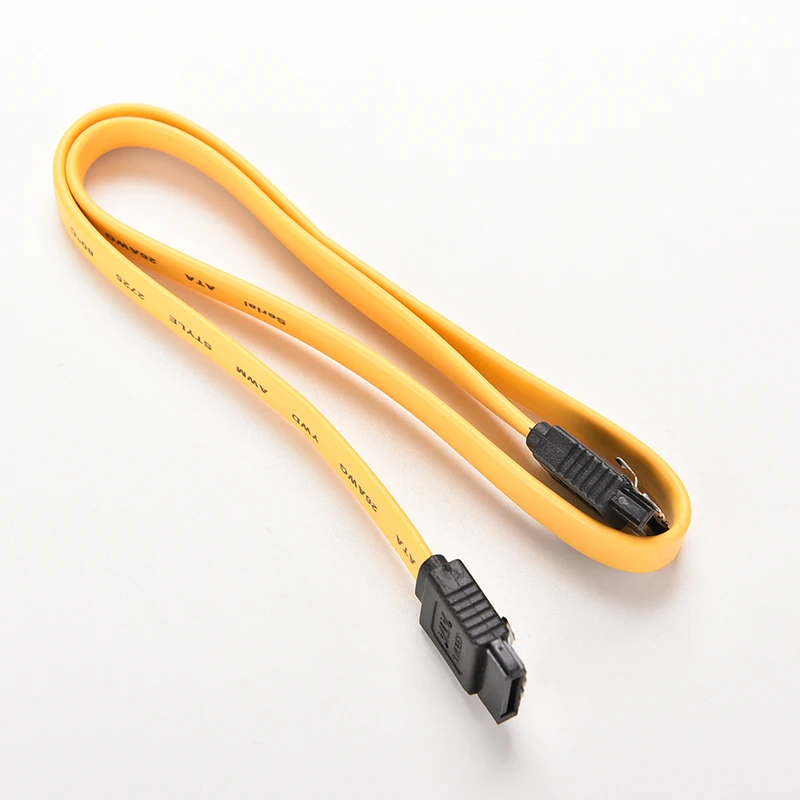 

Yellow Red Straight High Speed SATA Data Cable New 40cm Serial ATA SATA 3 RAID Data D Hard Drive Disk Signal Cables