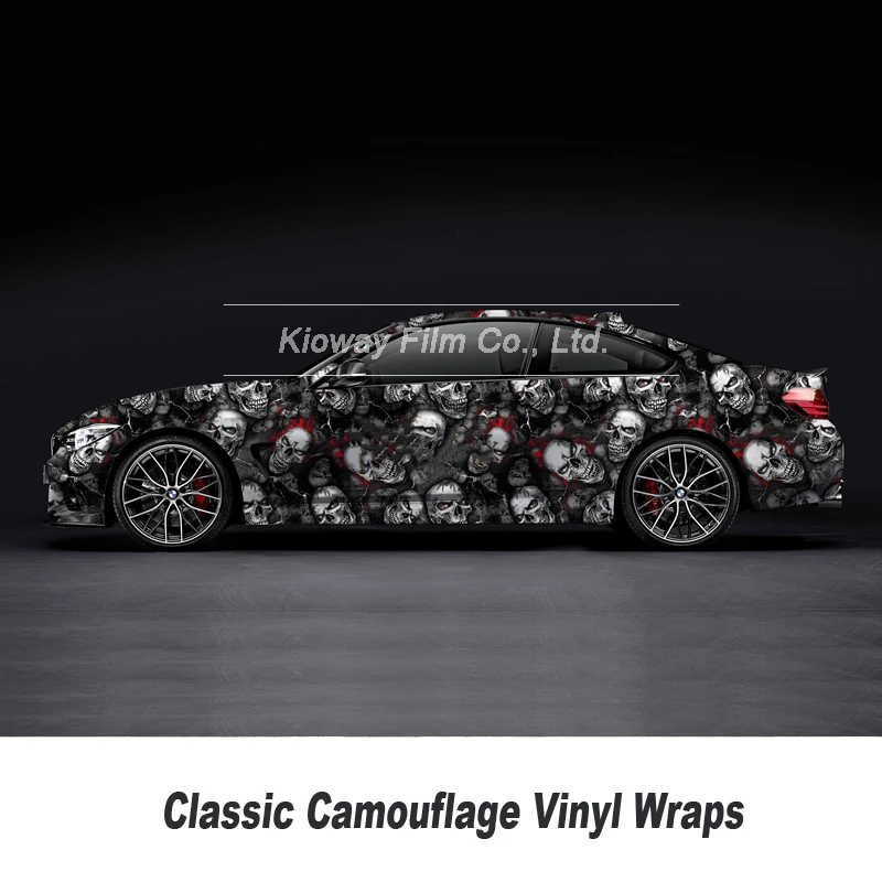 Special Offers 5/10/15/20/25/30 M * 1.52 M Schedel Camo Vinyl Wrap Schedel camouflage Bubble Gratis Voor Car Wrapping Auto Body Grafische Wrapping Film Special Offers 5/10/15/20/25/30 M * 1.52 M Schedel Camo Vinyl Wrap Schedel camouflage Bubble Gratis Voor Car Wrapping Auto Body Grafische Wrapping Film