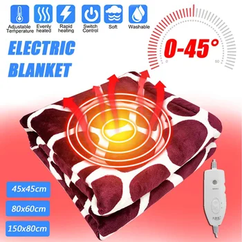 

220V Electric Heating Blankets Soft Office Home Heat Winter Warmer Multi Function Knee Shoulder Neck Heated Pads Carpets