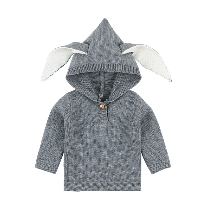 newborn grey cardigan