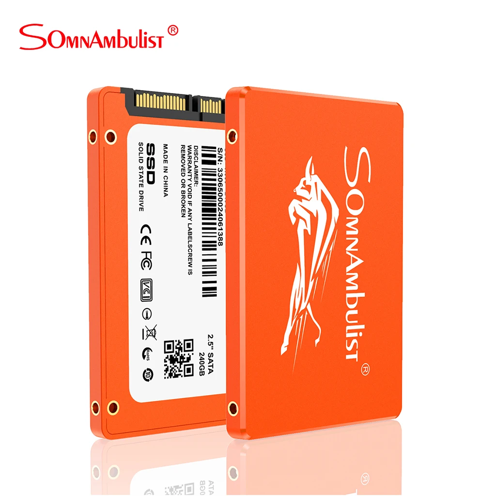 Built-in solid state drive for desktop and notebook computers Orange sata3 2.5", 60gb 120gb 240gb 480b 960gb 2tb SSD internal ssd for pc