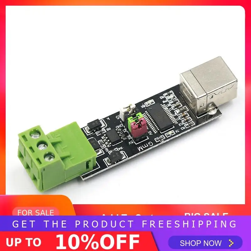 USB 2,0 к ttl RS485 последовательный конвертер адаптер FTDI модуль FT232RL SN75176 двойная функция для защиты Лидер продаж