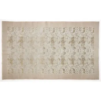 

Handmade Beige Vintage English English Area Rug 187x315 Cm-6'2''X10'4''