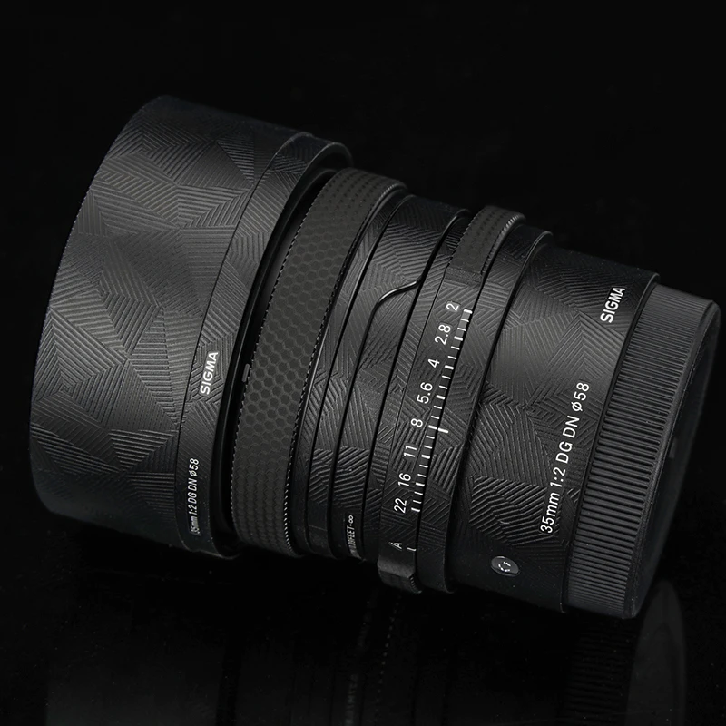 Sigma 35 F2 Dg Dn Lens Premium Decal Skin Pellicola Protettiva Per Sigma 35Mm F2 Dg Dn Per Sony Mount Lens Film Sticker