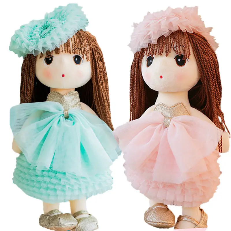 

Gift packing Flower Fairy Princess girl Doll oplush toy Stuffed Cross dressing Game princess girl toys for girl birthday Xmas