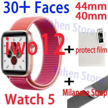 

iwo 12 Smart Watch 40MM 44MM 1:1 series 5 UI For Apple IOS Android phone MTK2502C smartwatch PK IWO 11 8 For women men watch 5