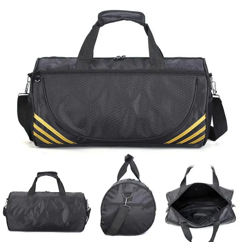 Мужская спортивная сумка для путешествий, большая вместительность, мужская сумка для ручной клади, нейлоновая сумка для путешествий, нейлоновая многофункциональная сумка для спортзала, аксессуары для фитнеса