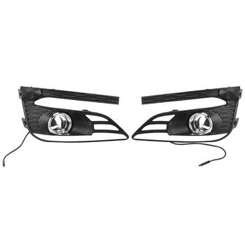 

2Pcs LED Daytime Running Light Fog Light for Chevrolet Cruze 2016 2017 2018 3 Color
