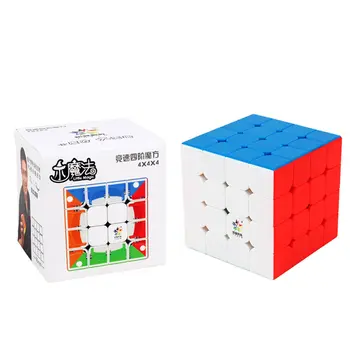 

Yuxin Little Magic Magnetic Cube 4X4 Stickerless Cube 4x4x4 Cubo Magico 4Layers Speed Cube Professional Puzzle Toys For Children