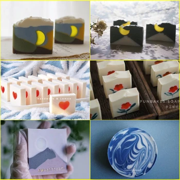 

Hand Made DIY Silicone Tube Column Mold Soap Mould Form Fondant Cake Mould Candy Chocolate Fondant Cake Cookie Decoration Tools