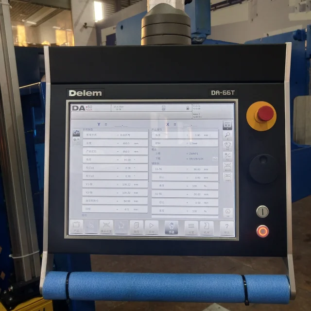 DA66T 8+1 Axis Series CNC Electro-Hydraulic Hydraulic Press Brake