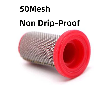 50Mesh NonDrip-proof Сельскохозяйственное сопло распылителя из нержавеющей стали, фильтр стрелы распылителя, сопло 50 сеток/80 сеток, защищенные от капель, аксессуары для сельского хозяйства - Цвет: 50Mesh NonDrip-proof
