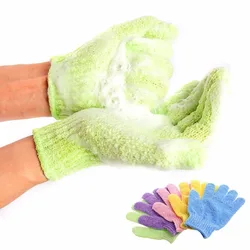 Body Scrub Bath Exfoliating Gloves Scrub Sponge Shower Brush Exfoliator SPA Skin Care Cleaner Skin Moisturizing SPA Foam