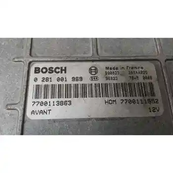 

0281001969 SWITCHBOARD ENGINE EUA RENAULT MEGANE I PHASE 2 SALOON (BA0)
