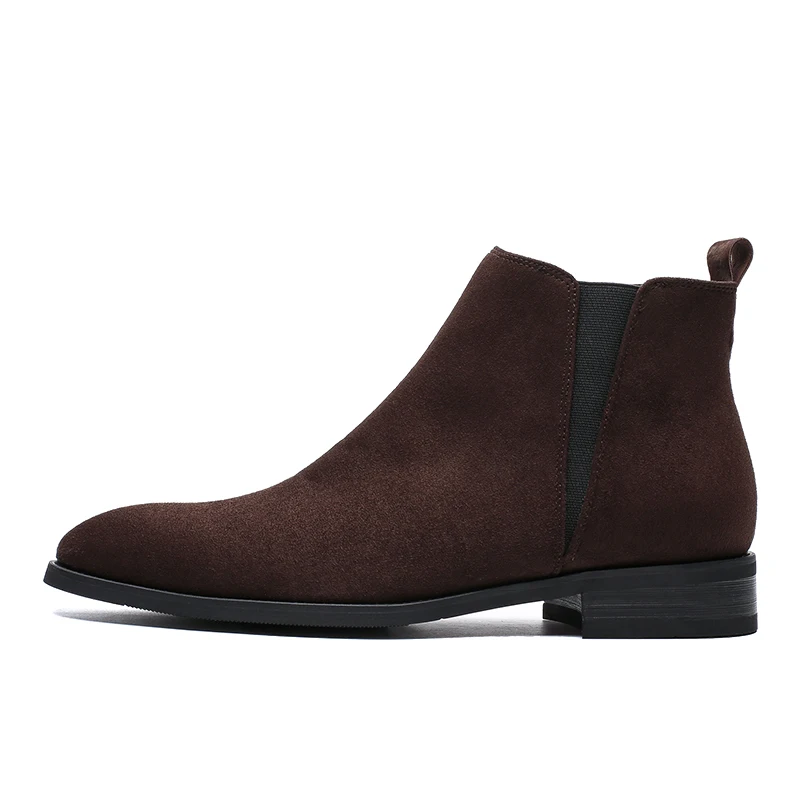 

Boots Men Winter Warm Snow Shoes Mens Leather Shoe Ankle Cowboy Waterproof shose Man Motorcycle Casual Boot 2019 Men's Footwear