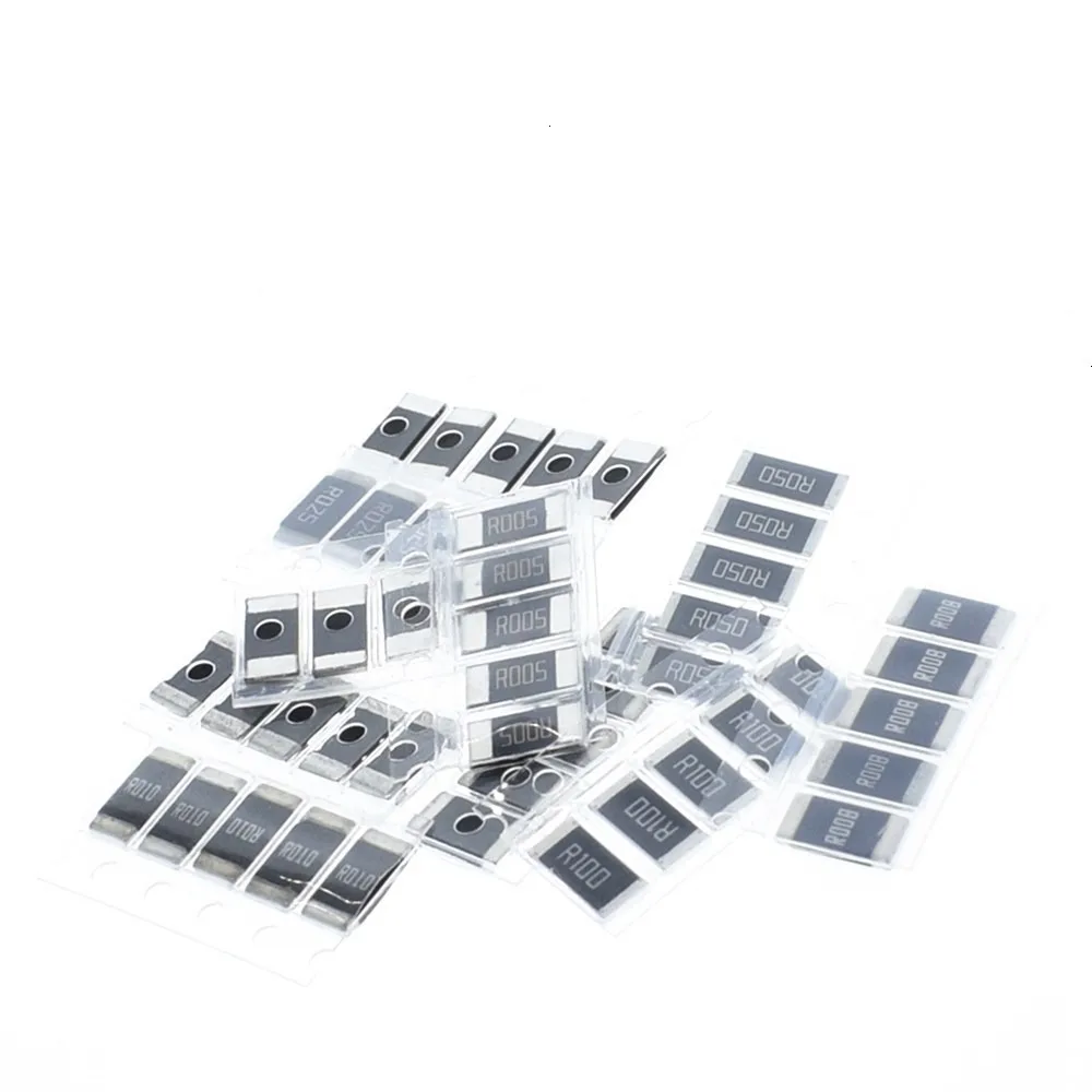 TZT 50 шт. сопротивление сплава 2512 SMD комплект образцов резистора, 10 шт. X 5 шт. = 50 шт. R001 R002 R005 R008 R010 R015 R020 R025 R050 R100