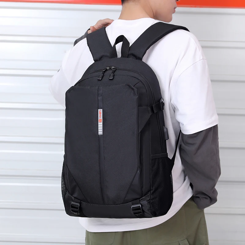 Men's Casual Business Backpack New Quality Outdoor Waterproof Laptop Backpack USB Charging Women's Daily Work Bag