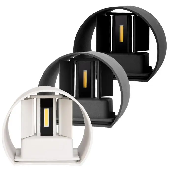 12W 15W 25W LED Wall Light With Human Body Motion Sensing IP65 Waterproof Outdoor&Indoor Wall Lamp Garden Light FixtureAC90-260V