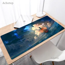 Mousepad grande para jogos, almofada para mouse, teclado e mouse