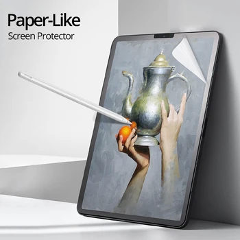 

YWVAK Paper-Like Screen Protector Film Matte PET Anti Glare Painting For Apple iPad mini 5 9.7 10.2 10.5 Pro11 12.9 inch
