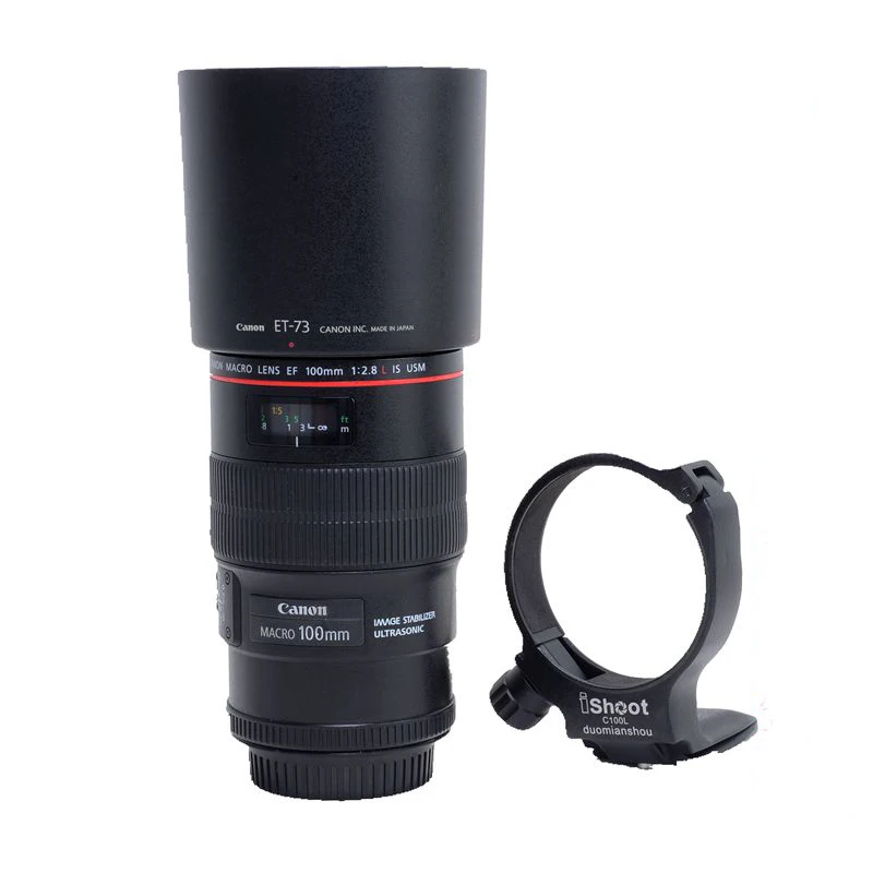 Tripod Mount Ring Canon Ef 100mm F/2.8 Usm Macro | Lens Support Canon 100mm  - Lens - Aliexpress
