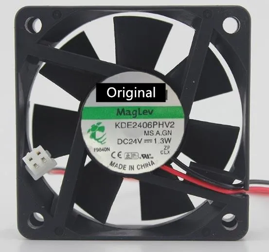 Оригинальные осевые Охлаждающие вентиляторы 100% workingl для SUNON KDE2406PHV2 6015 60 мм 24 В