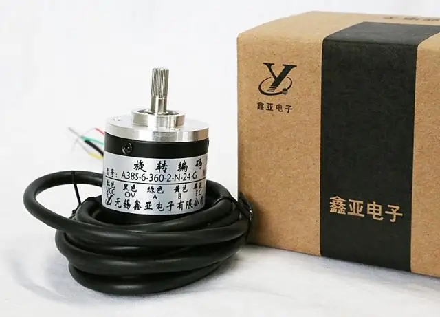A38S-6-360-2-N-24-G brand new original Wuxi Xinya solid shaft incremental rotary encoder Knurled | Инструменты