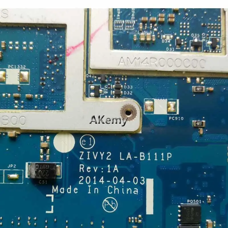 LA B111P материнская плата для ноутбука Lenovo Y50 70 оригинальная I7 4720HQ/4710HQ GTX960M