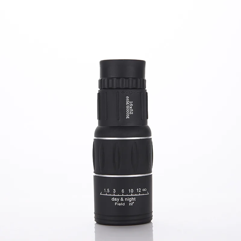 16x52 Monocular Bifocal Optical Zoom Telescope For Bird Watching Wildlife Hunting Camping Hiking Low Light Night Vision |
