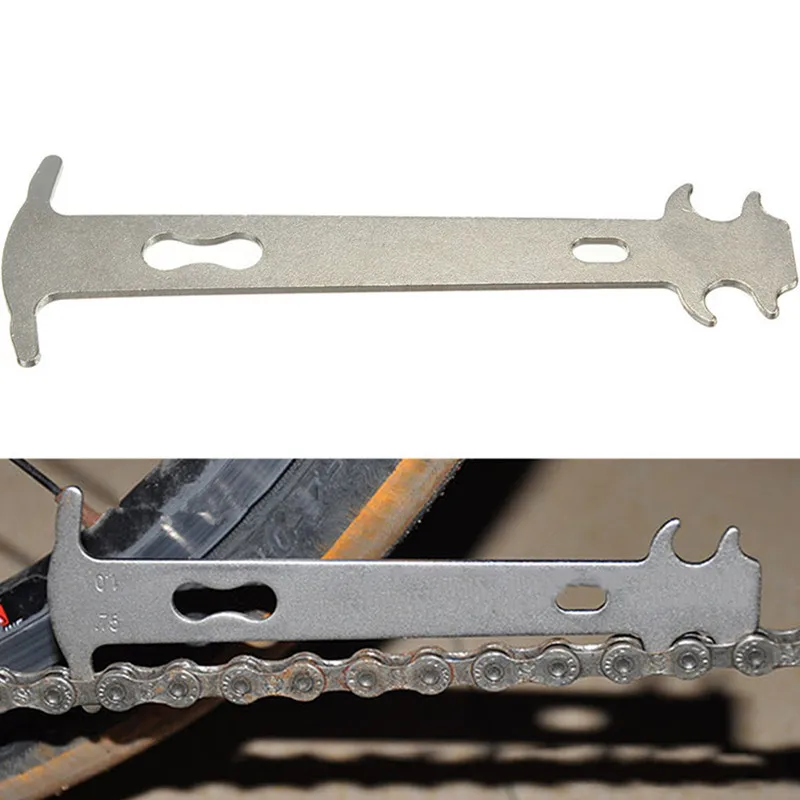 Bike Chain Ruler Gauge Bicycle Measurement Bike Chain Wear Indicator